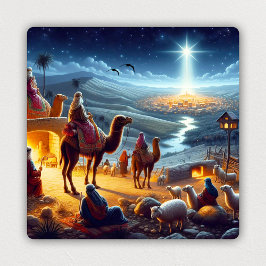 星は三マ生まれギクリスチャン メタルプリント