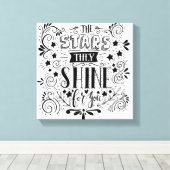 星は君の為に輝く キャンバスプリント (インサイチュ (ウッドフロア))