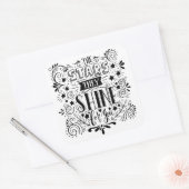 星は君の為に輝く スクエアシール (封筒)