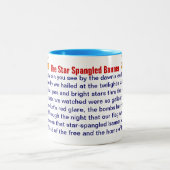 星は旗のマグをちりばめました ツートーンマグカップ (中央)