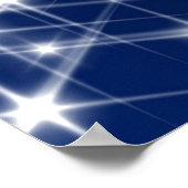 星は暗闇なしには輝けない勇気付けられる ポスター (角)