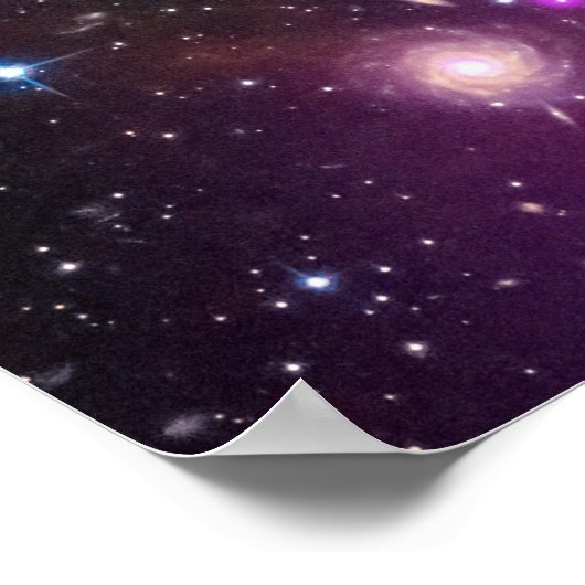 星は暗闇なしには輝けない引用文 ポスター (角)