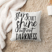 星は暗闇の枕なしには輝けない クッション (ブランケット)