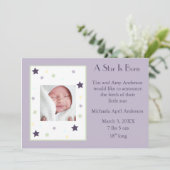 星は生まれラベンダー 案内状 (スタンド正面)