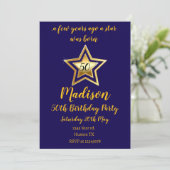 星は生まれ誕生日招待状だった 招待状 (スタンド正面)