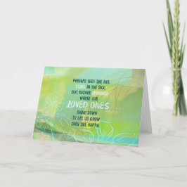 星は私たちの愛する人たちかもしれない カード