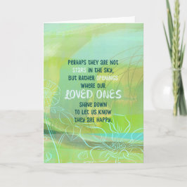 星は私たちの愛する星なのかもしれない カード