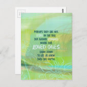 星は私たちの愛する星なのかもしれない ポストカード (正面/裏面)