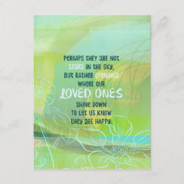 星は私たちの愛する星なのかもしれない ポストカード