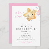 星は赤生まれんだ 招待状 (正面/裏面)