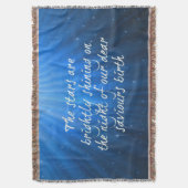 星は輝く救世主の親愛誕生 スローブランケット (正面縦)