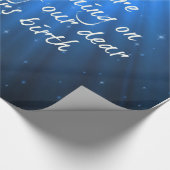 星は輝く救世主の親愛誕生 ラッピングペーパー (角)