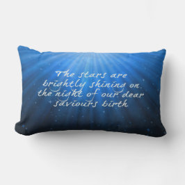 星は輝く救世主の親愛誕生 ランバークッション