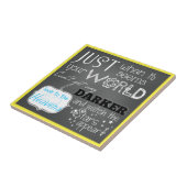 星は陶磁器の瓦感動的のように見える タイル (側面)