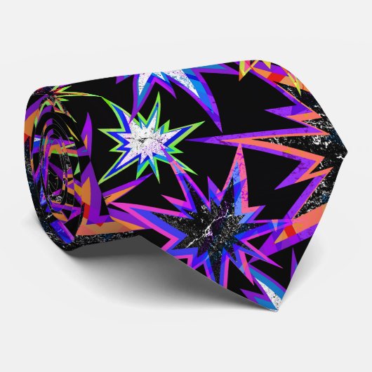 星は黒、星。 ネクタイ (ロール)