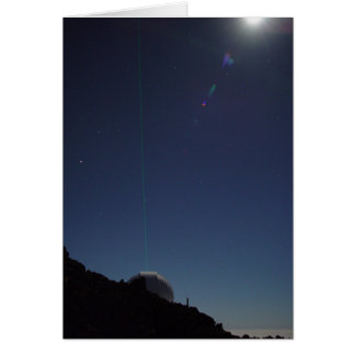 星へのレーザー