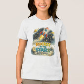 星へのロケット トライブレンドTシャツ (正面)