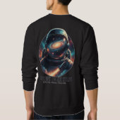 星への旅宇宙探査エンブレム スウェットシャツ (裏面)