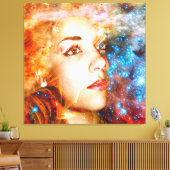 星への旅 キャンバスプリント (インサイチュ (リビング))