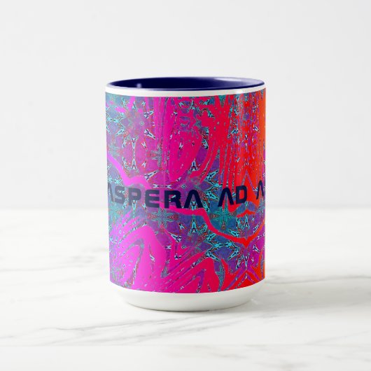 星へ – このネオンカラフルで マグカップ (中央)