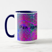 星へ – このネオンカラフルで マグカップ (左)