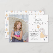 星へ |誕生日パーティーカード (正面/裏面)