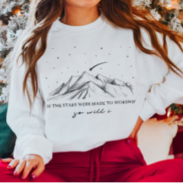 星もしは汗シャツを崇拝するために作られた スウェットシャツ