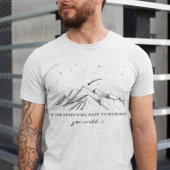 星もしはTシャツを崇拝するために作られた Tシャツ