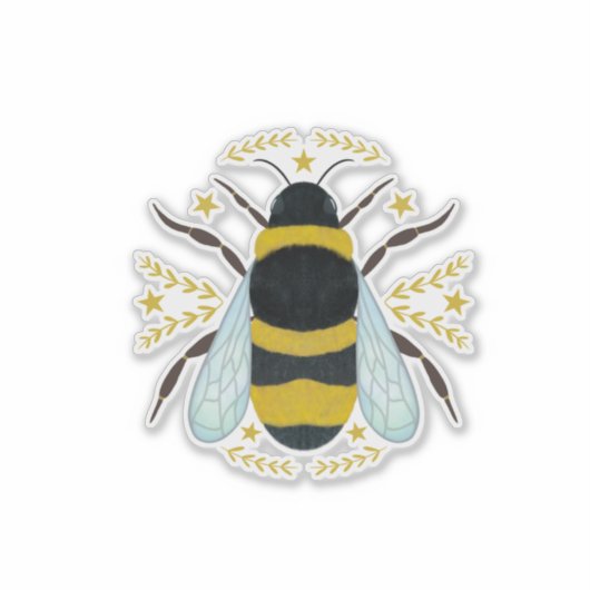 星やで葉す シール (正面)