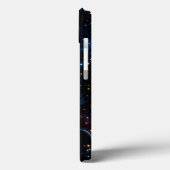 星や惑星が浮かぶ夜空パーソナライズされた Case-Mate iPhoneケース (裏面 / 左)