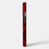 星や猫を飾った飾りのクリスマス Case-Mate iPhoneケース (裏面 / 左)