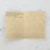 "星より"の不滅悔やみや弔慰の引用文 カード (内部)