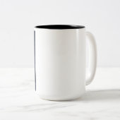星を巡る銀河の夢想家 コーヒーマグ ツートーンマグカップ (正面右)