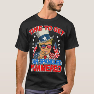 星を得るためのトランプ時間Juの4番目のハンマー Tシャツ