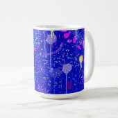 星を想像する コーヒーマグカップ (正面右)