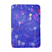 星を想像する バスマット (正面縦)