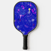 星を想像する ピックルボールラケット (裏面)