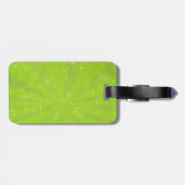 星を持つかわいいオレンジ猫 ラゲッジタグ (裏面横)