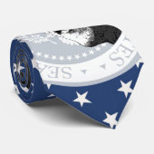 星を持つオバマ-タイ大統領 ネクタイ (ロール)