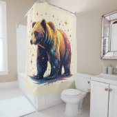 星を持つ シャワーカーテン (インサイチュ)