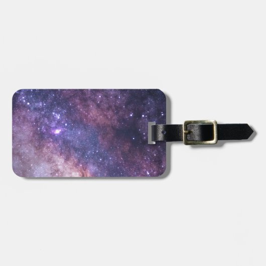 星を振りかける ラゲッジタグ (正面横)