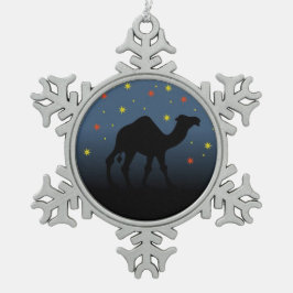 星を捜すこと スノーフレークピューターオーナメント