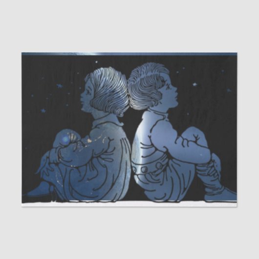 星を探して，ギフトティッシュペーパー 薄葉紙 (正面)