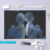 星を探して，ギフトティッシュペーパー 薄葉紙 (クラフト)