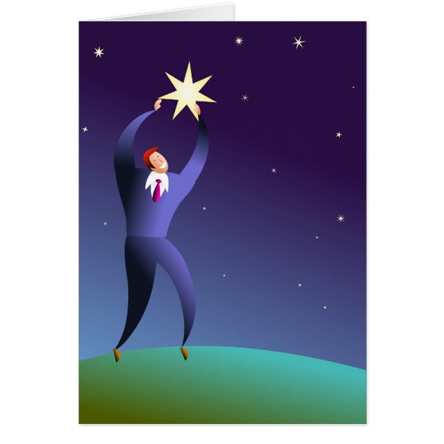 星を求めて手を伸ばす (正面)