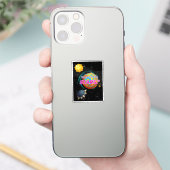 星を求めて手を伸ばす シール (スマートフォン)