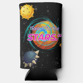 星を求めて手を伸ばす スリム缶クーラー