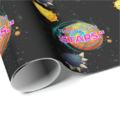 星を求めて手を伸ばす ラッピングペーパー (ロールコーナー)