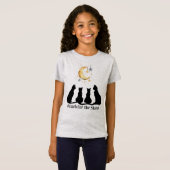 星を求めて手を伸ばす Tシャツ (正面フル)