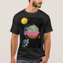 星を求めて手を伸ばす Tシャツ